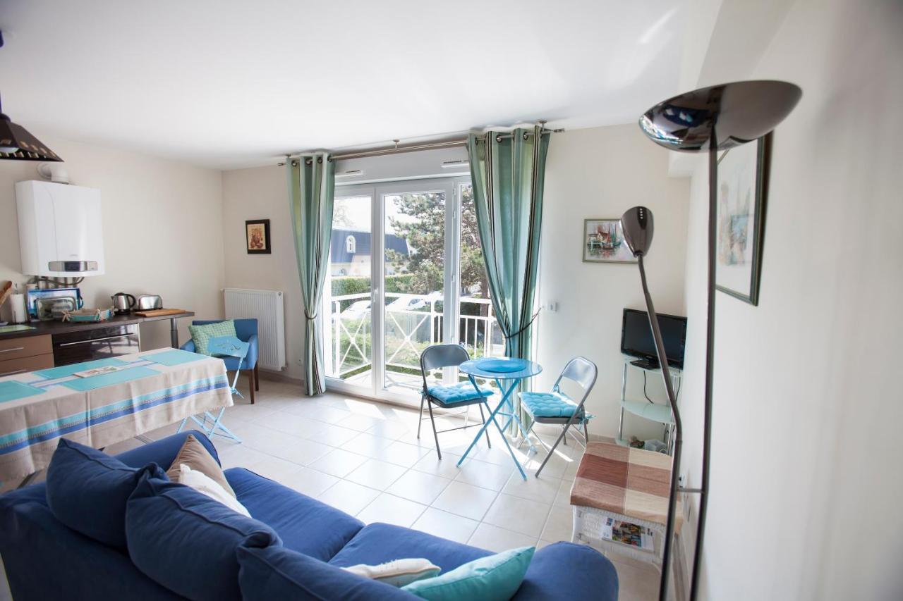 Appart Residence Proche Plage Avec Piscine Et Parking Couvert Prive Мервил-Франсвил-Плаж Екстериор снимка